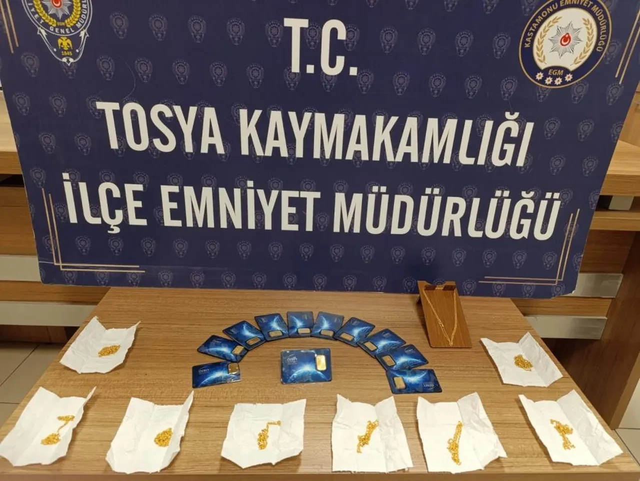 Kastamonu'da sahte altın operasyonu: Gözaltılar var