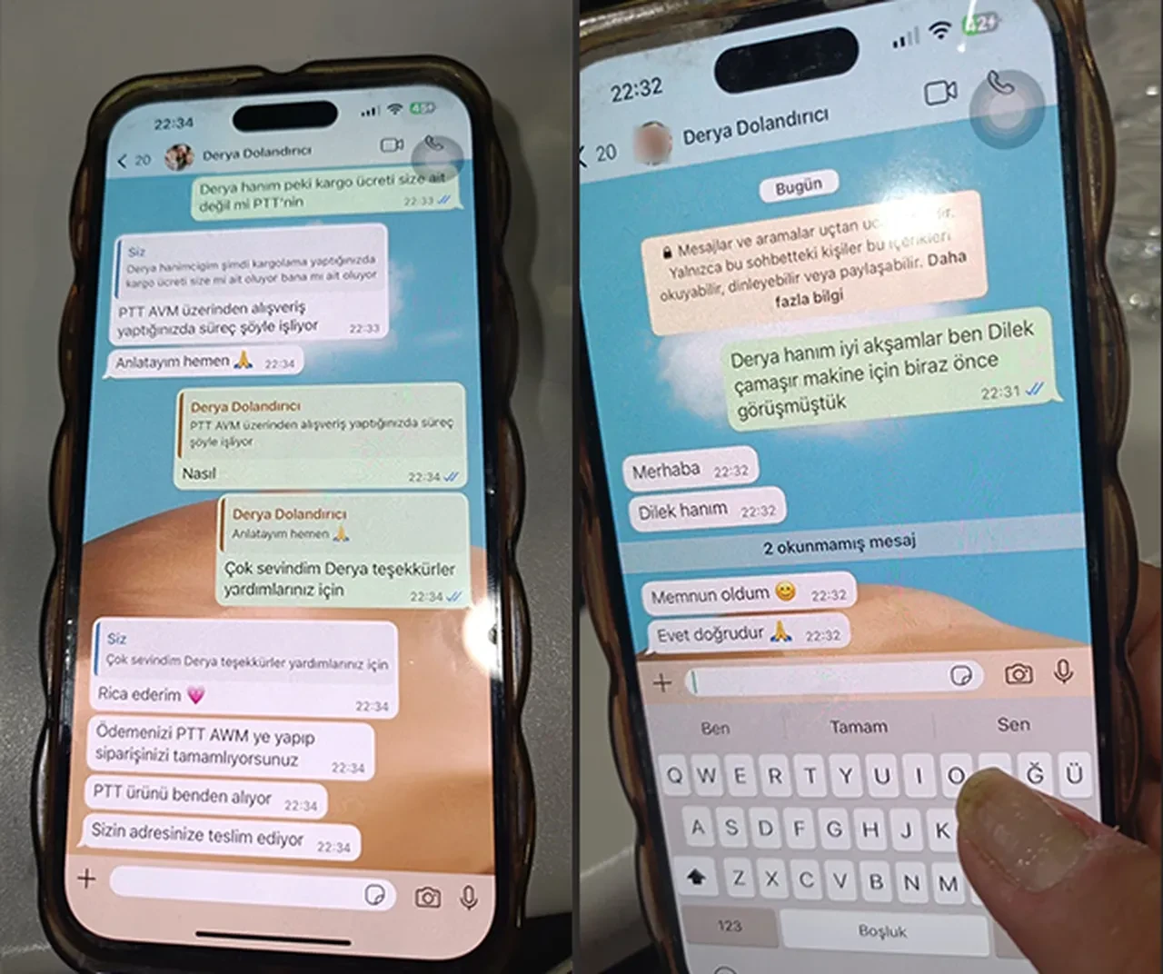 Sosyal medyada linke tıkladı, hayatı karardı! Yeni evli çifte büyük şok!