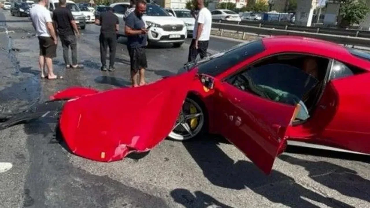 Tamir edeyim derken Ferrari'yi perte çıkardı! Tamirci Hakan Yılmaz açıkladı: 15 milyonu kim ödeyecek? 