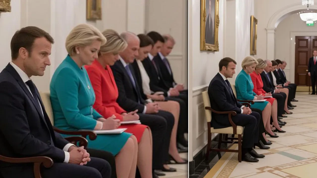 Trump-Zelenskiy zirvesinde Avrupa liderlerinin fotoğrafı kriz çıkardı! Gerçekler ortaya çıktı
