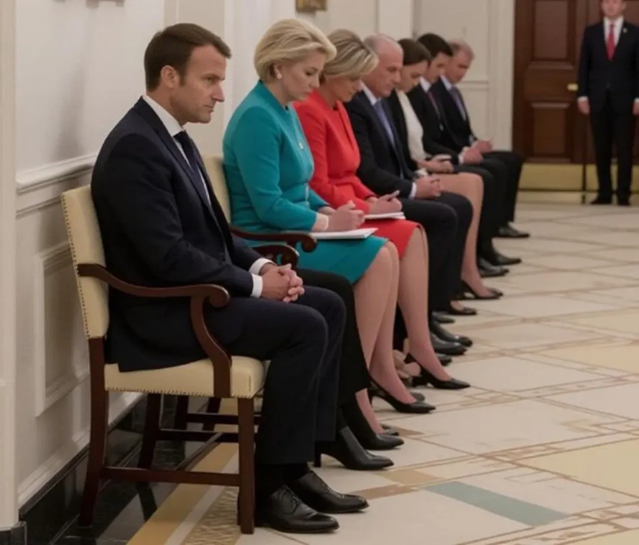 Trump-Zelenskiy zirvesinde Avrupa liderlerinin fotoğrafı kriz çıkardı! Gerçekler ortaya çıktı