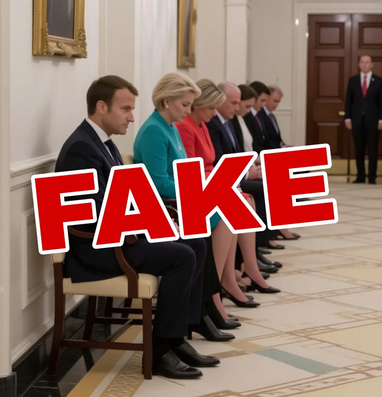 Trump-Zelenskiy zirvesinde Avrupa liderlerinin fotoğrafı kriz çıkardı! Gerçekler ortaya çıktı