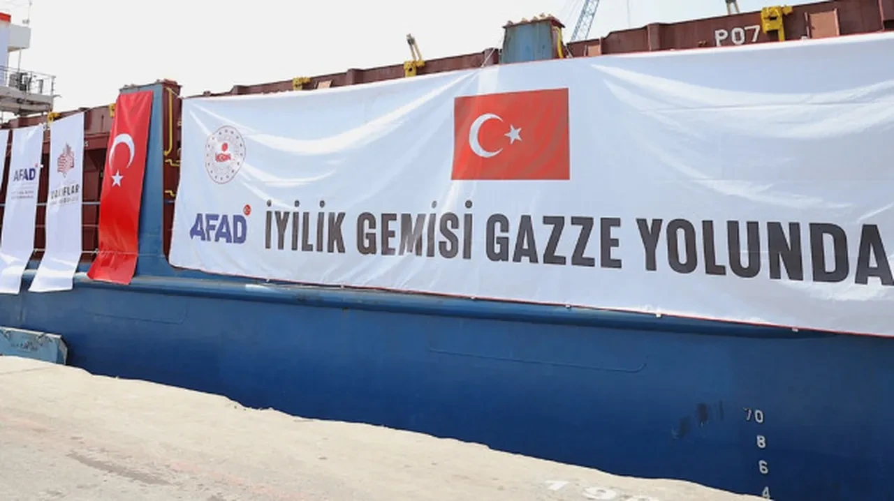 Türkiye'den Gazze'ye yardım yağdı! 101 bin ton malzeme yollandı