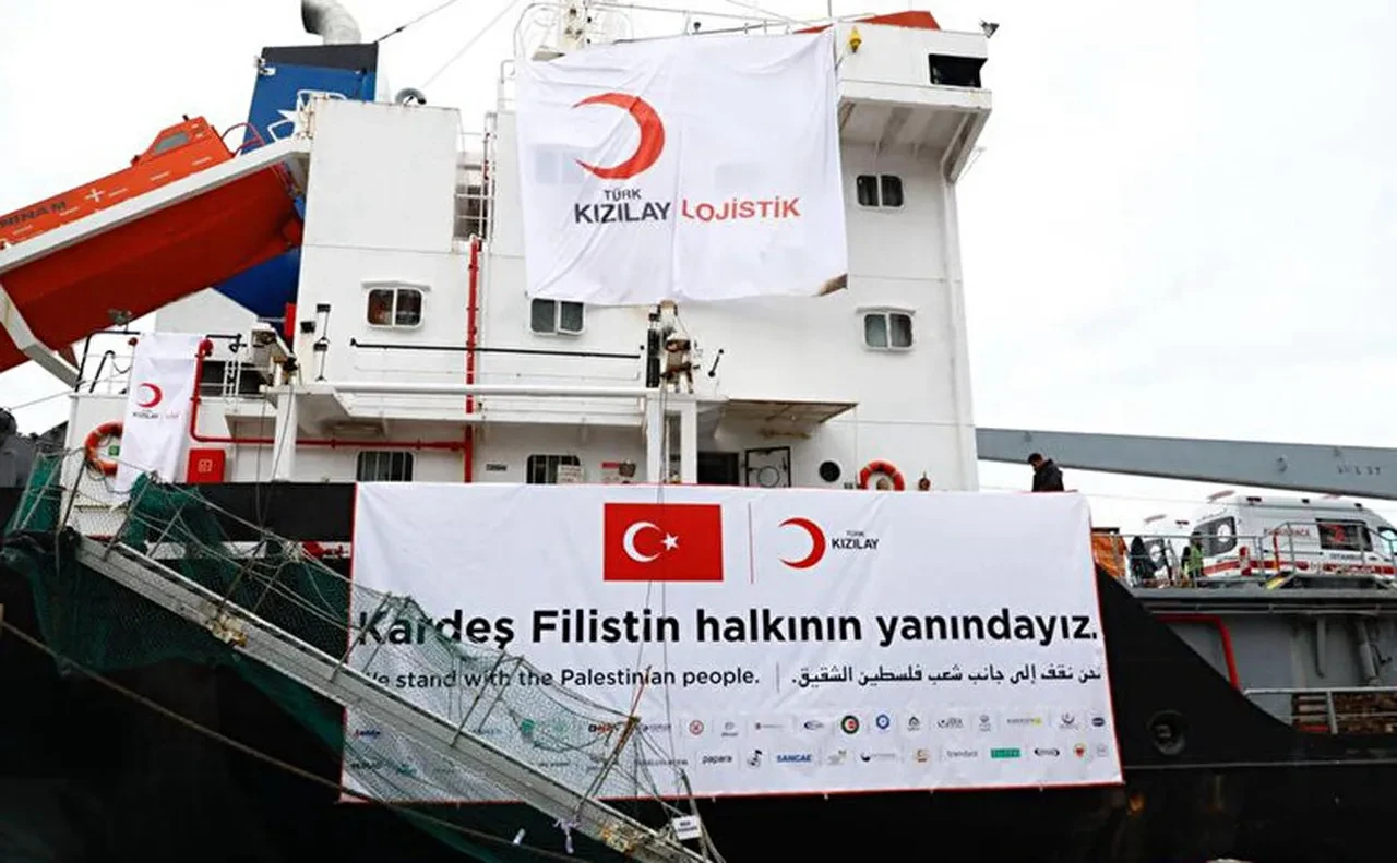 Türkiye'den Gazze'ye yardım yağdı! 101 bin ton malzeme yollandı