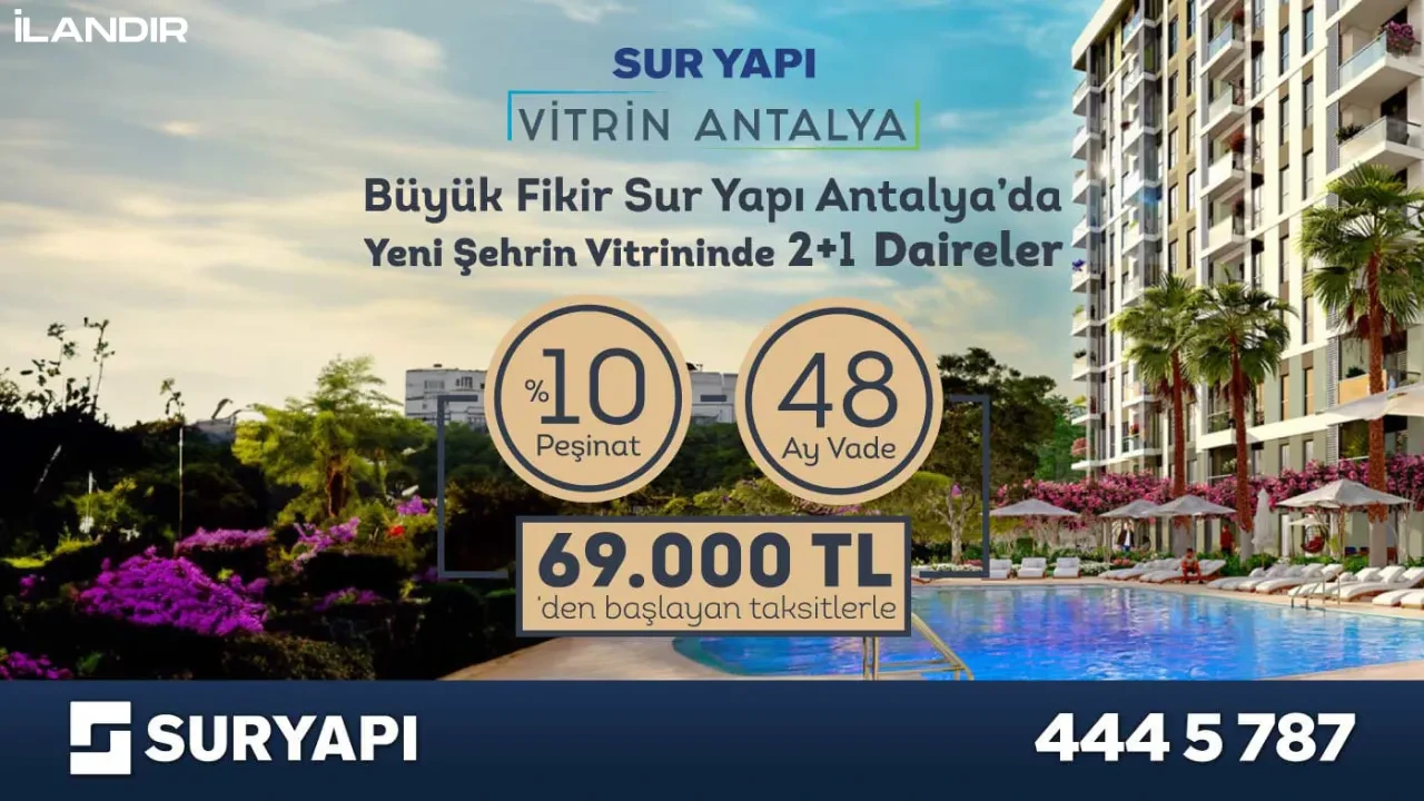 Sur Yapı Vitrin Antalya