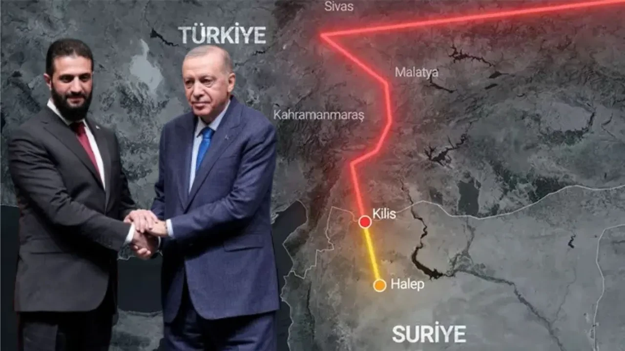 Türkiye Suriye doğal gaz hattı açıldı! 2 milyar metreküp ihraç edilecek