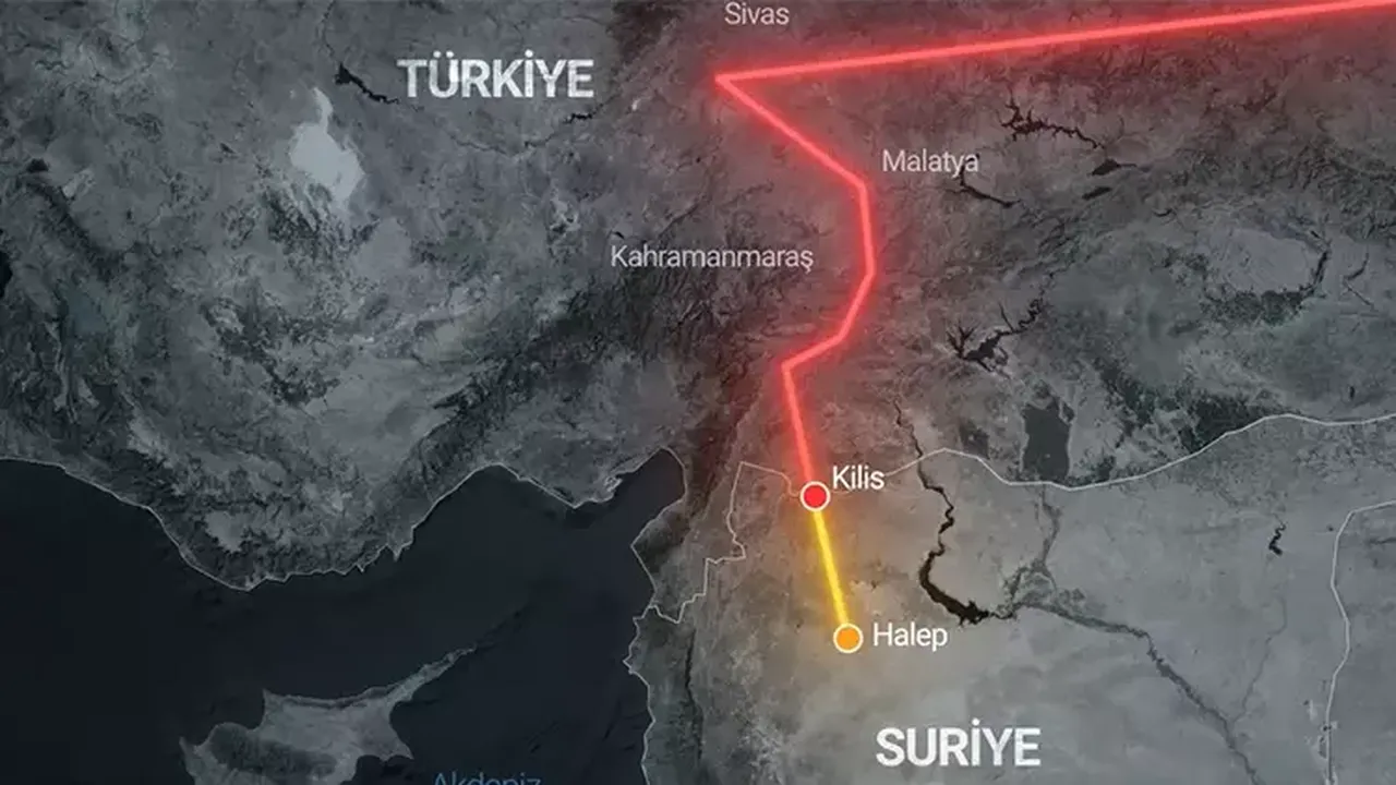 Türkiye Suriye doğal gaz hattı açıldı! 2 milyar metreküp ihraç edilecek