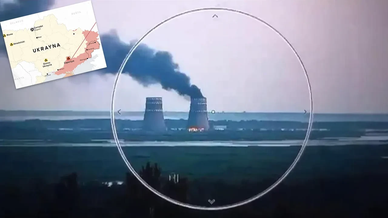 UAEA Zaporijya Nükleer Santrali'nin vurulduğunu duyurdu