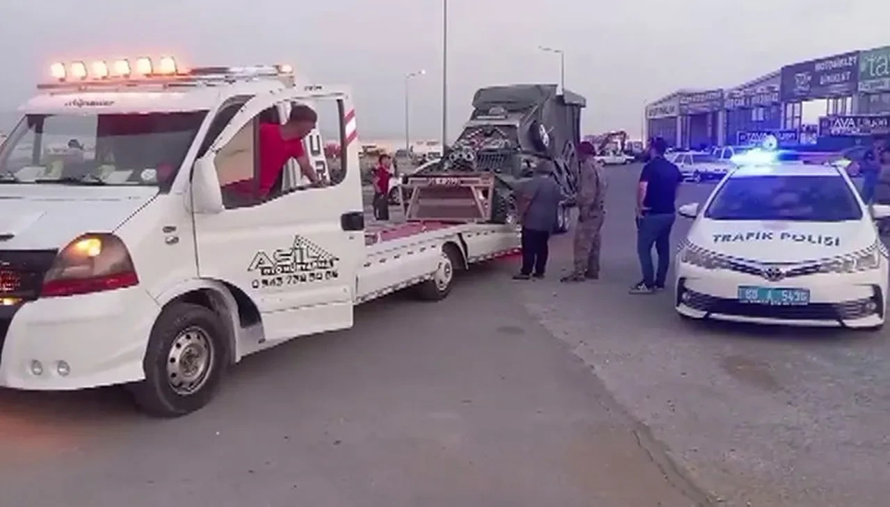 Aracını tanka çevirdi! Trafikte görenler şaşkına döndü! 