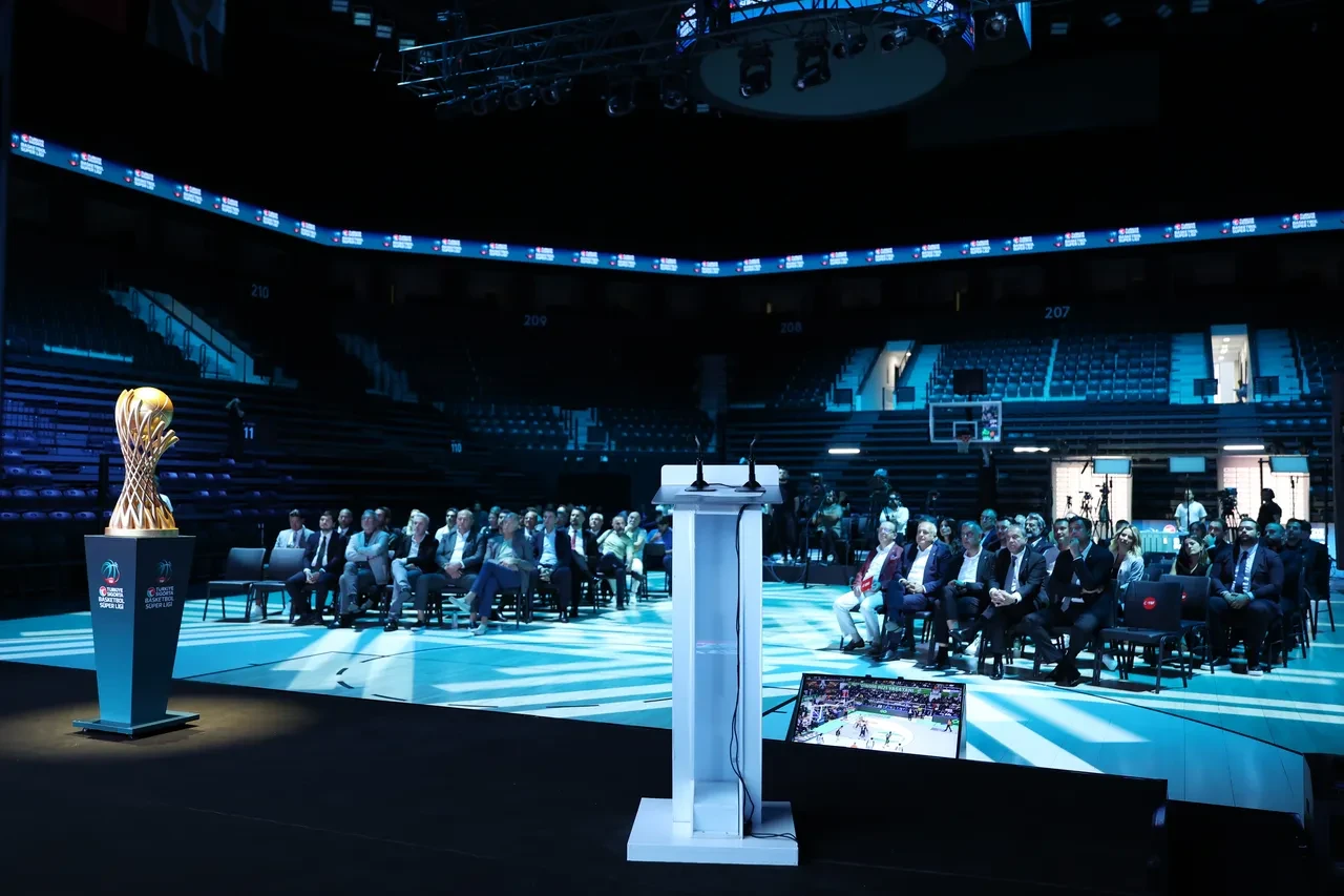 Basketbol Süper Ligi'nde 2025-2026 sezonu fikstür çekimi yapıldı