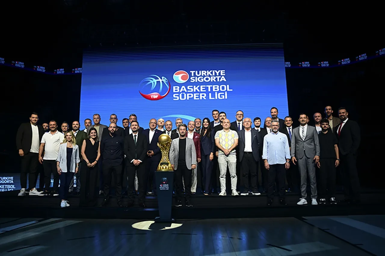 Basketbol Süper Ligi'nde 2025-2026 sezonu fikstür çekimi yapıldı