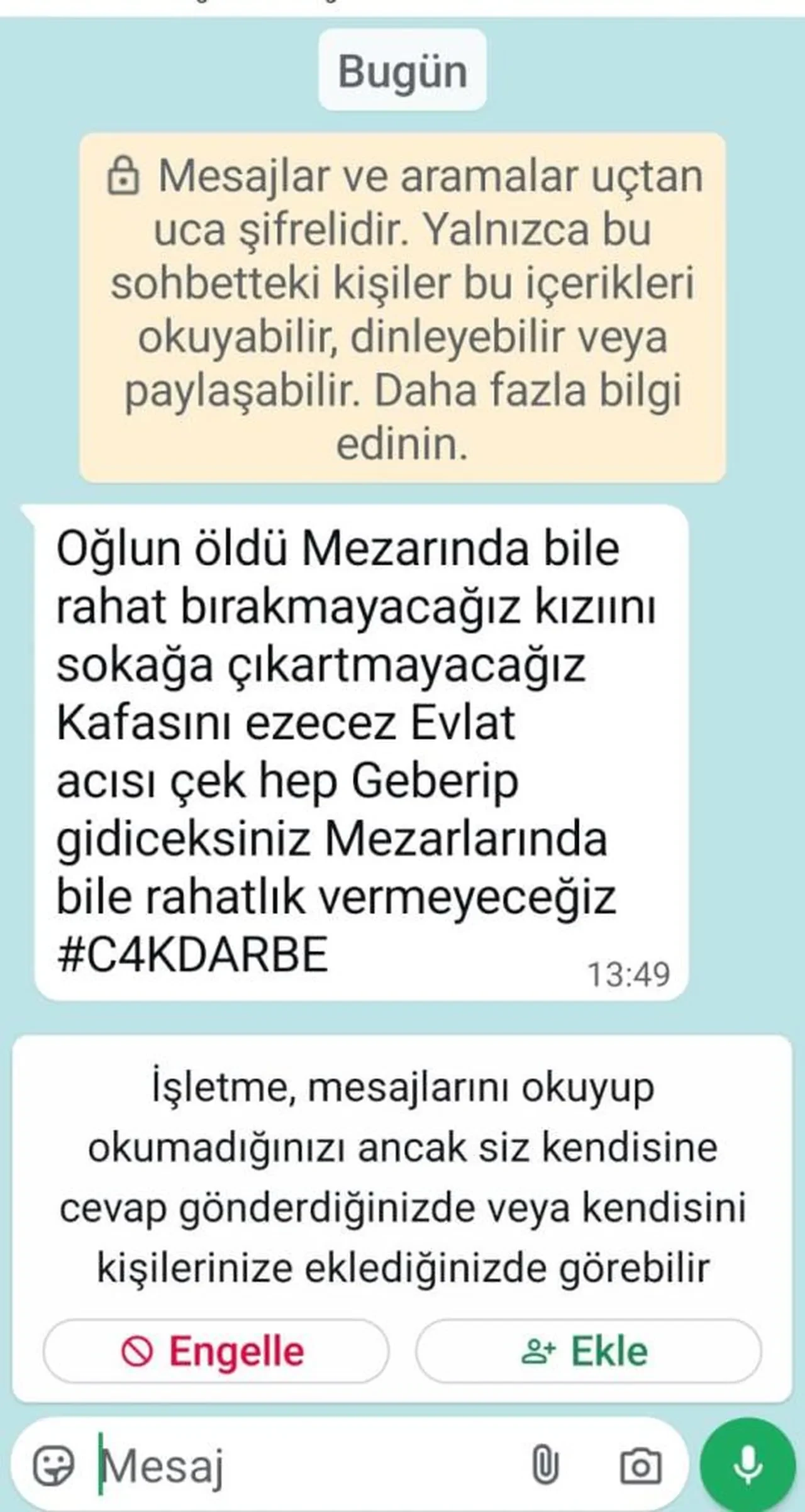 Hakan Çakır'ın ailesine ölüm tehditleri yağıyor! Kan donduran mesajları paylaştılar