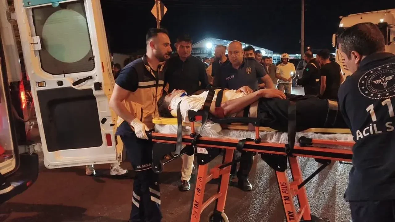 Karşıdan karşıya geçmeye çalışan yayaya motosiklet çarptı