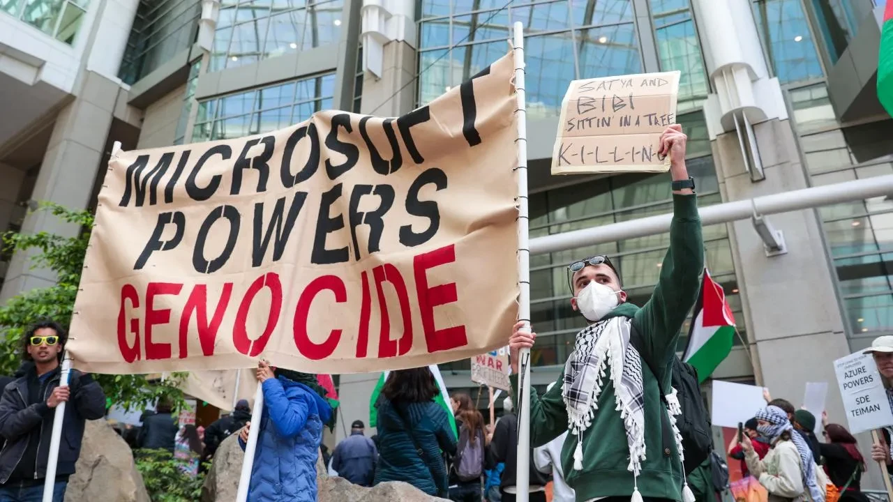 Microsoft kendi çalışanları tarafından protesto edildi: 'İsrail ile anlaşmaları iptal et'