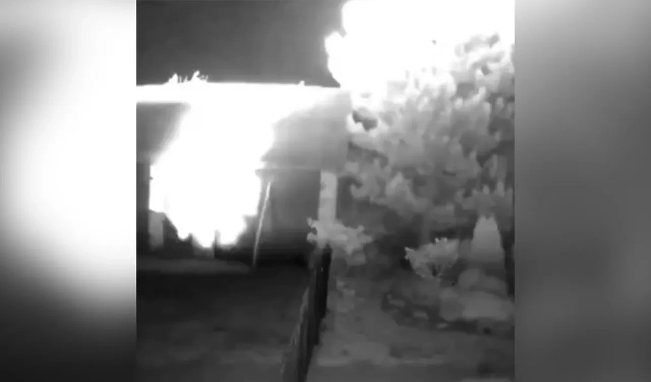 Polonya'da tanımlanamayan cisim paniğe yol açtı! Tarlaya düşüp patladı