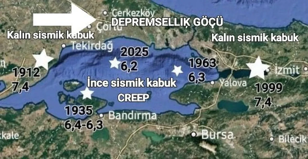 Prof. Dr. Osman Bektaş İstanbul'u işaret etti! "Orta büyüklükte depremler yaşanacak"