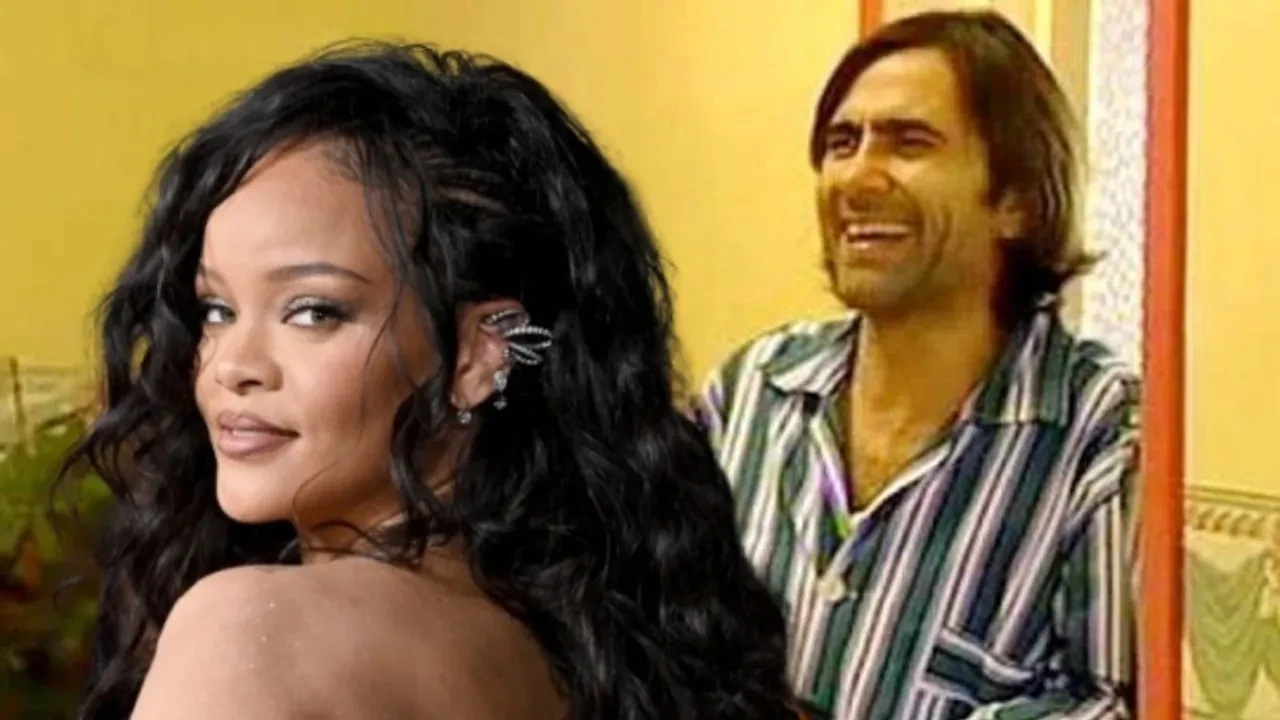 Rihanna sokakta pijamayla dolaştı! Herkes Avrupa Yakası Gaffur'a benzetti