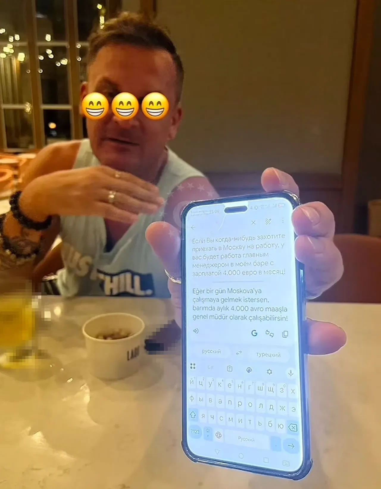 Rus turistin Türk çalışana yaptığı iş teklifi sosyal medyayı salladı!