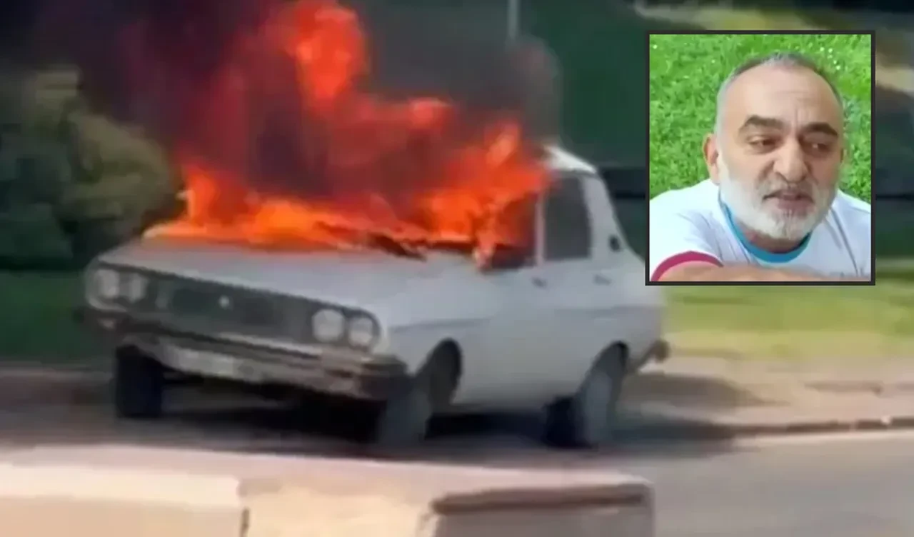 TBMM önünde 'Beyaz Toros' yakan kişi tutuklandı