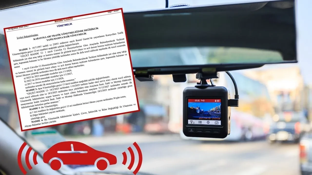 Kamera zorunluluğu hangi araçları kapsıyor? Araç takip sistemi ve kamera sistemi bu araçlara zorunlu!