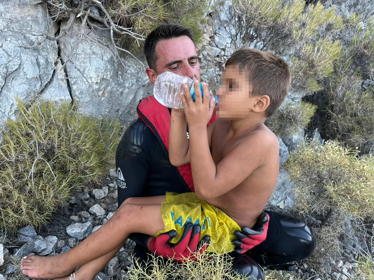 Milas'tan sevindiren haber! İHA'lar tespit etti! 2 çocuk sağ bulundu