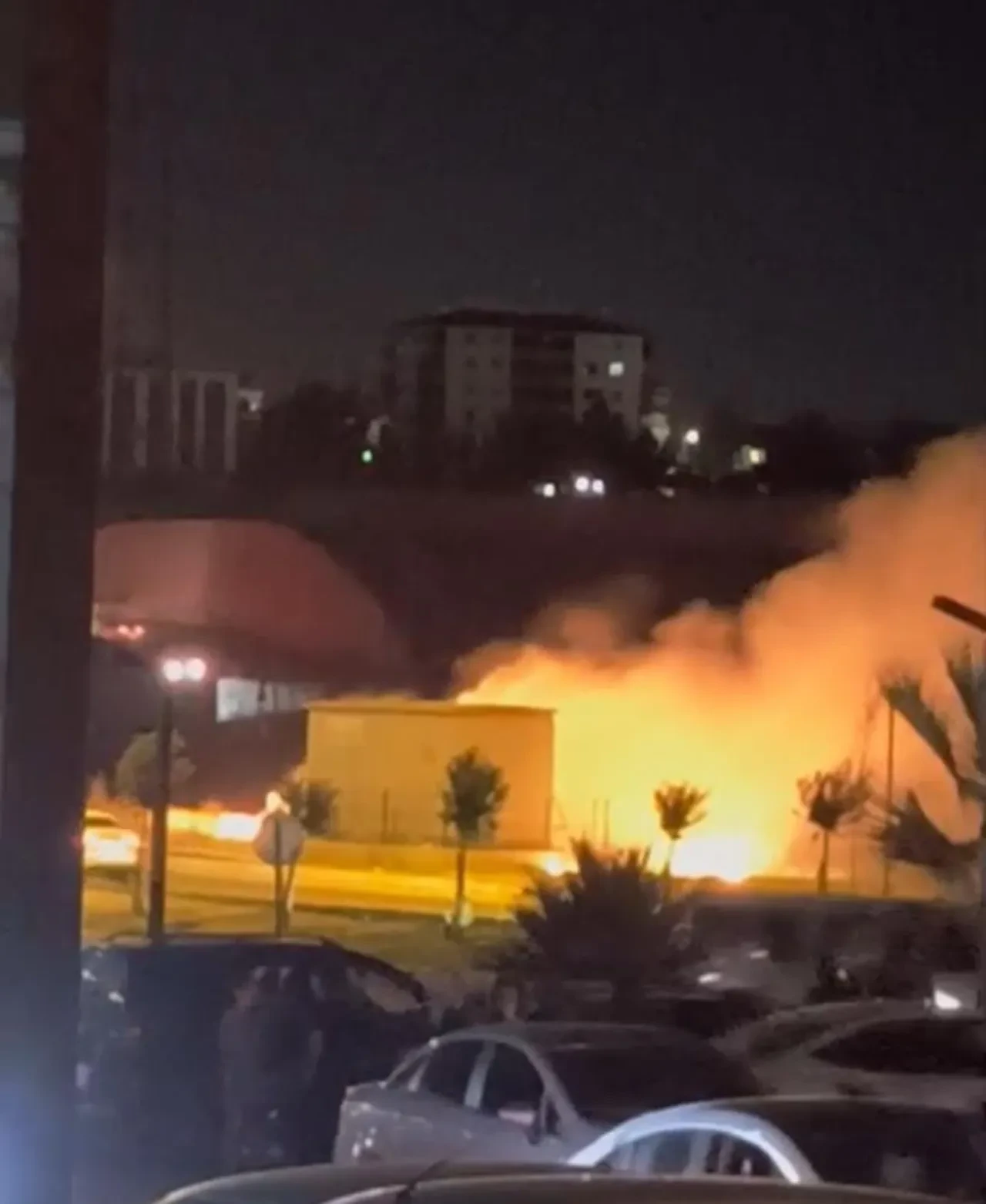 Adıyaman’da korku dolu anlar: Kısa sürede alev aldı!