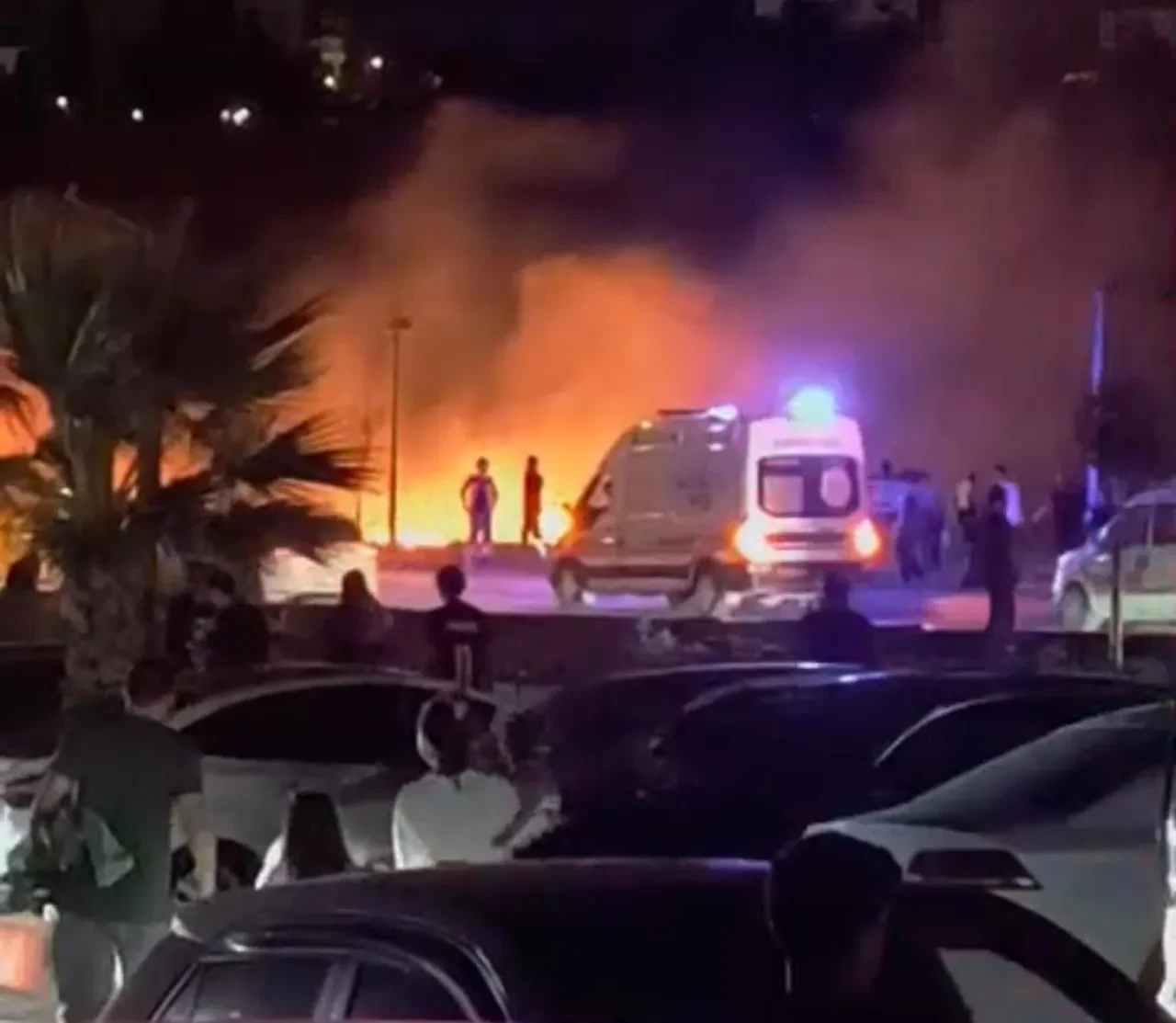 Adıyaman’da korku dolu anlar: Kısa sürede alev aldı!