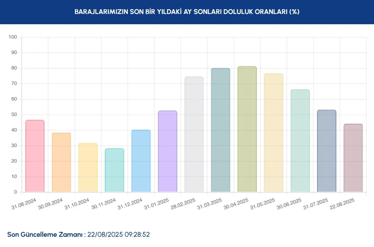 İstanbul alarm veriyor! Su seviyesi her geçen gün azalıyor: İşte barajların doluluk oranları