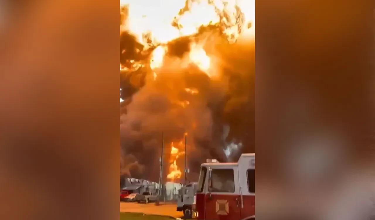 ABD'de fabrika havaya uçtu! Bölge tahliye edildi