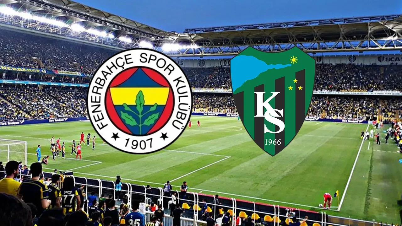 Fenerbahçe – Kocaelispor canlı anlatım: İlk 11’ler belli oldu