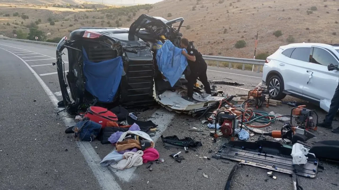 Malatya'da katliam gibi kaza: 4 ölü, 2 yaralı!