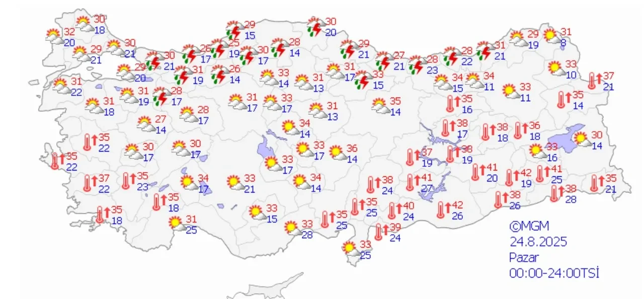 Hava sıcaklıkları düşüyor! Meteoroloji duyurdu: 10'dan fazla ile yağış geliyor
