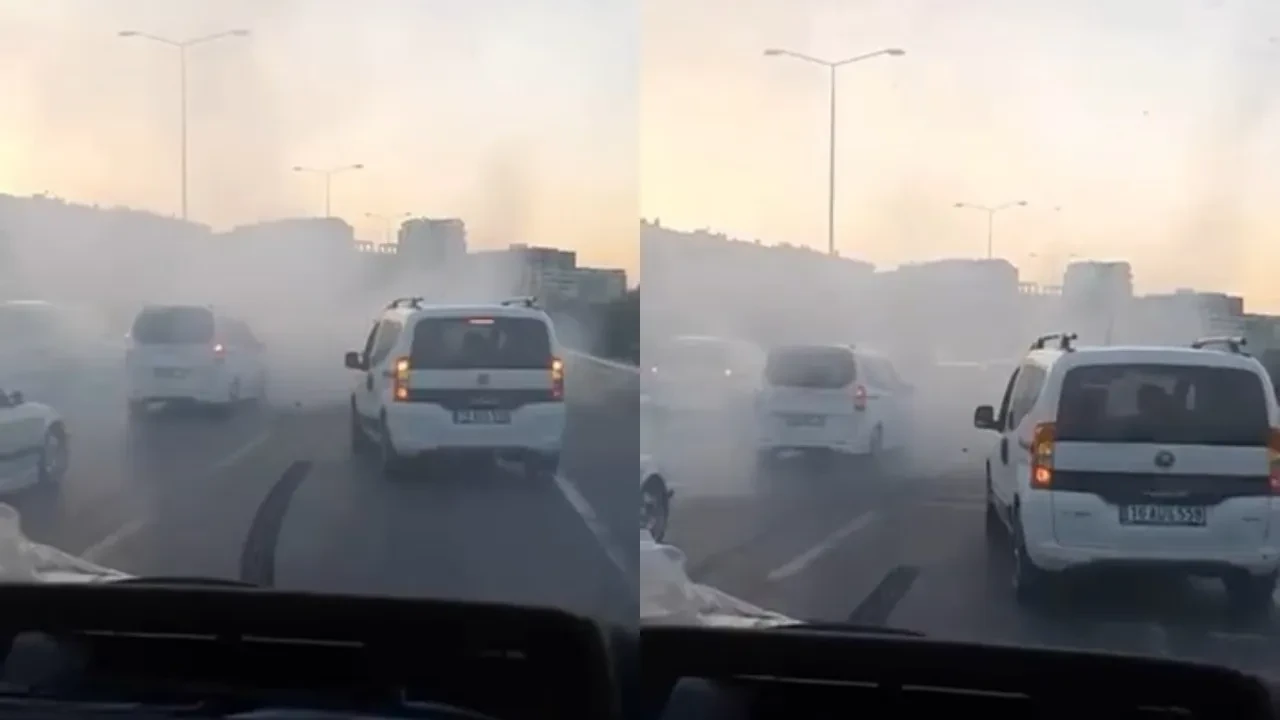 Trafik magandaları yine sahnede! Düğün konvoyunda ortalığı birbirine kattılar