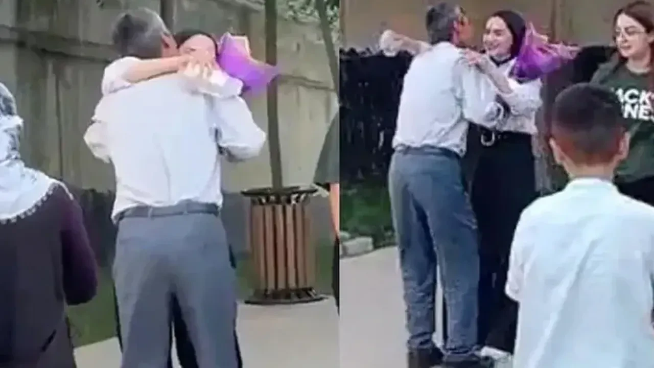 Babası YKS çıkışında çiçekle karşılamıştı! Çimen Gülen, hayalindeki bölüme yerleşti