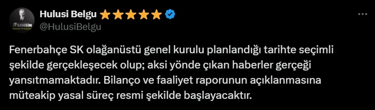 Fenerbahçe seçimleri iptal mi olacak? Erteleme ve iptal iddialarına ilişkin açıklama geldi