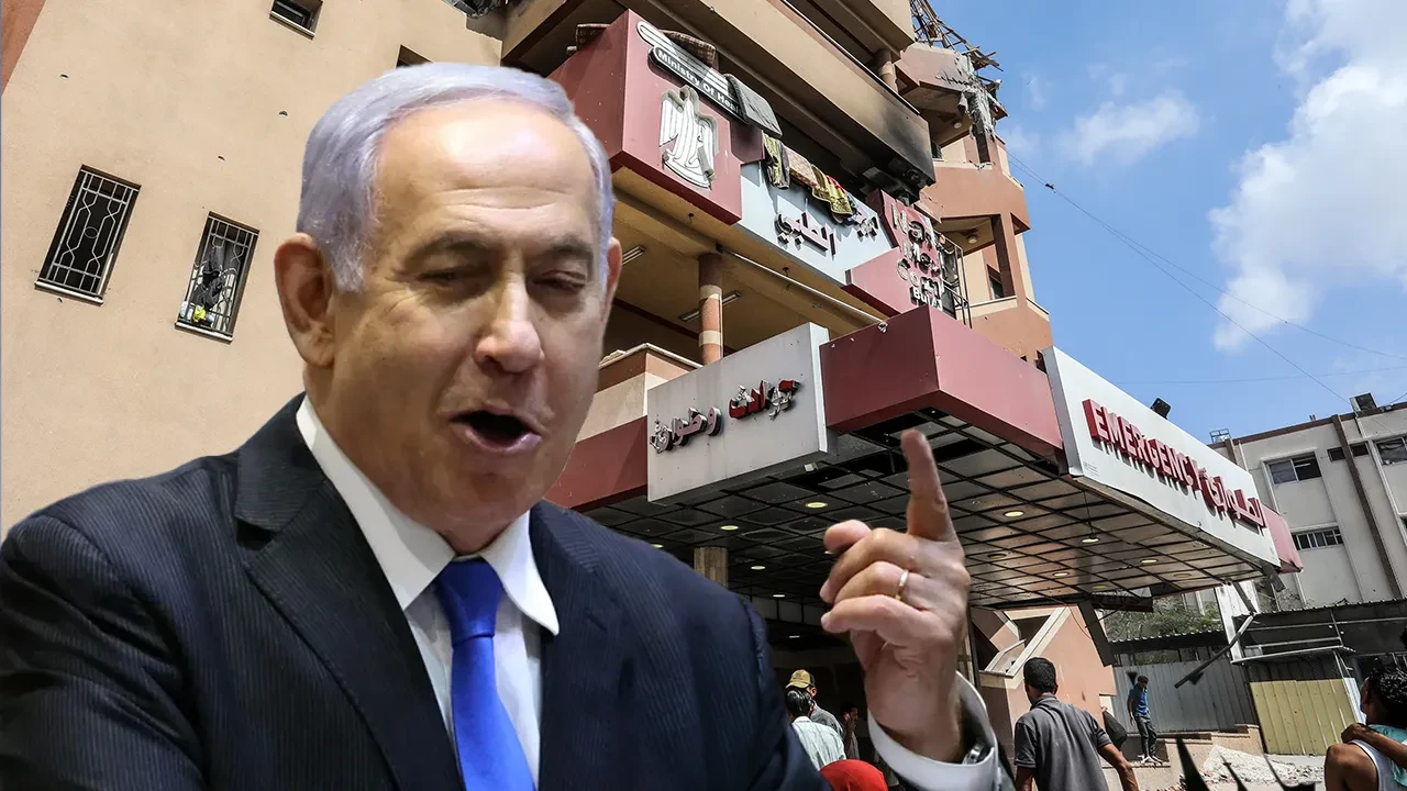 Netanyahu'dan 20 kişinin öldüğü hastane saldırısına 2 kelimelik skandal savunma