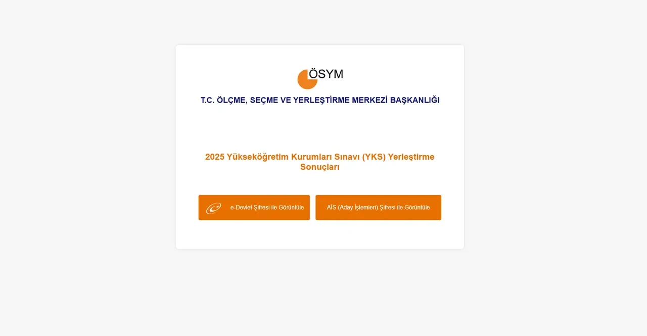 ÖSYM çöktü mü son dakika? 25 Ağustos YKS sonuçlarının açıklanmasının ardından erişim problemleri başladı