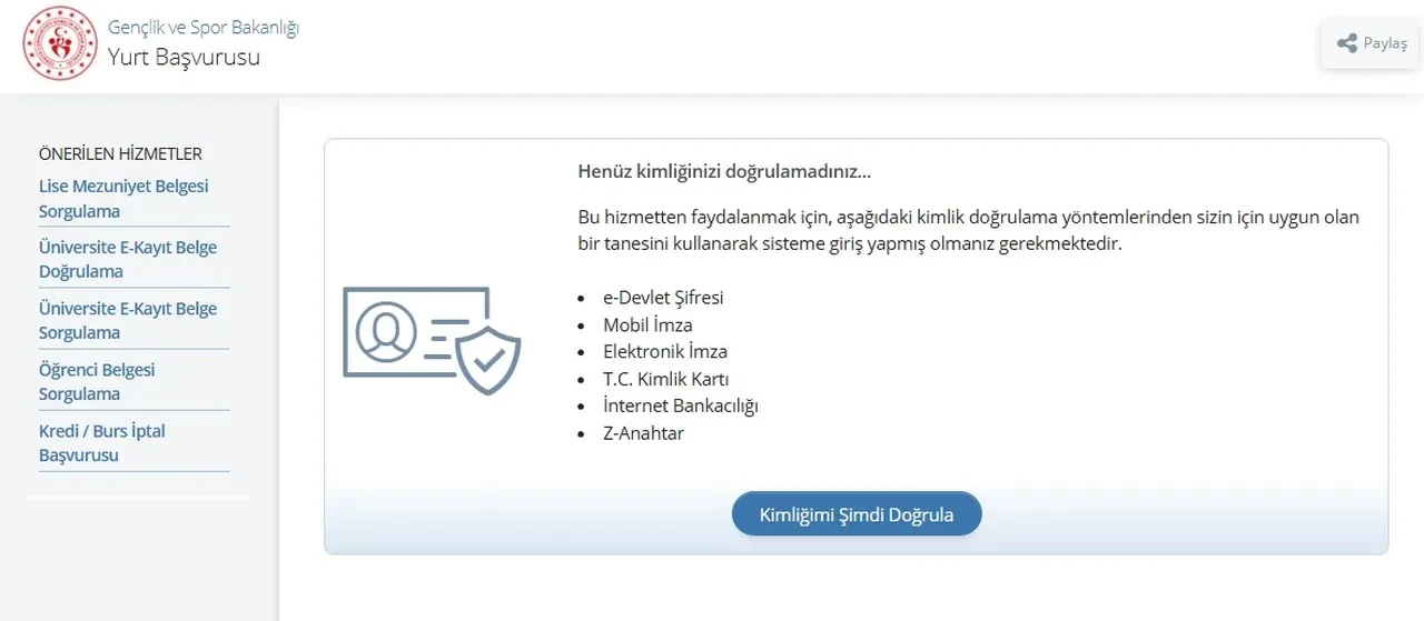 KYK yurt başvuruları başladı mı? 2025 YKS yerleştirme sonuçları sonrası gözler KYK yurt başvurularında