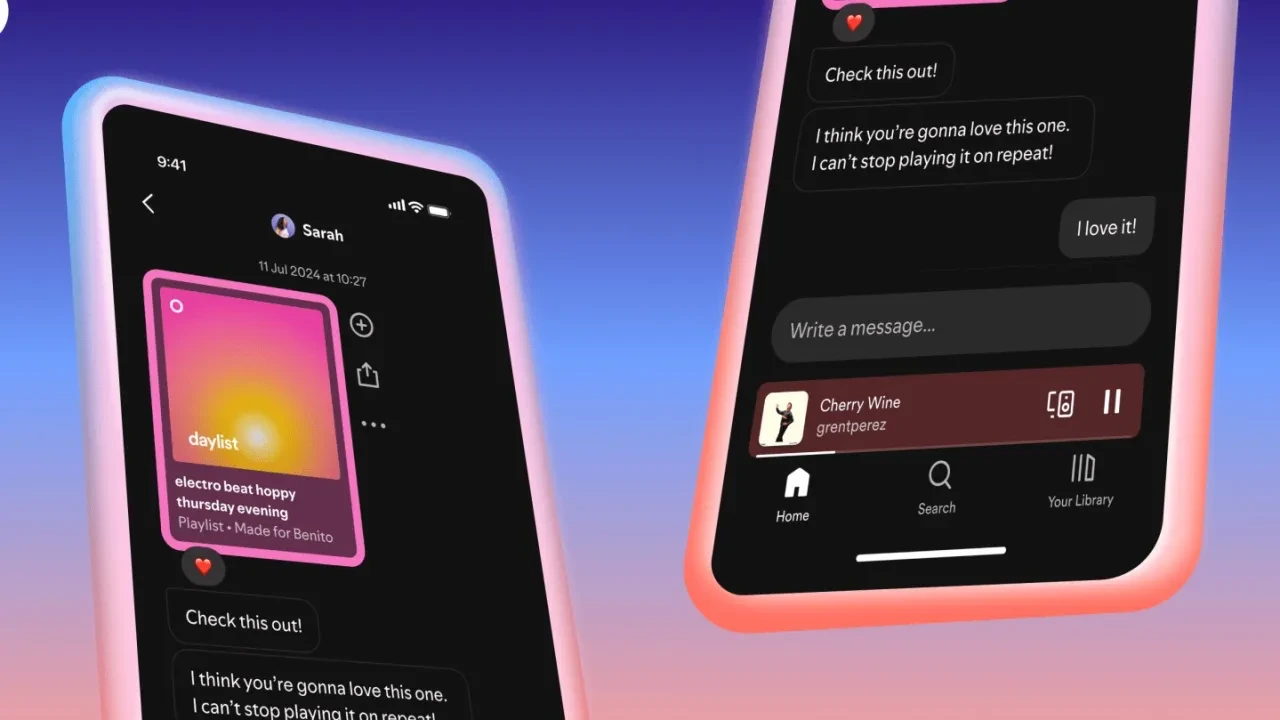 Spotify, kullanıcılar arasında doğrudan mesajlaşma özelliğini duyurdu