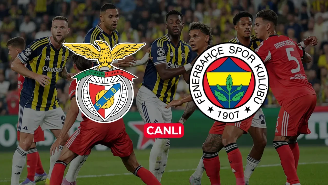 Benfica Fenerbahçe CANLI nerede izlenir? TRT 1 şifresiz maç başlıyor