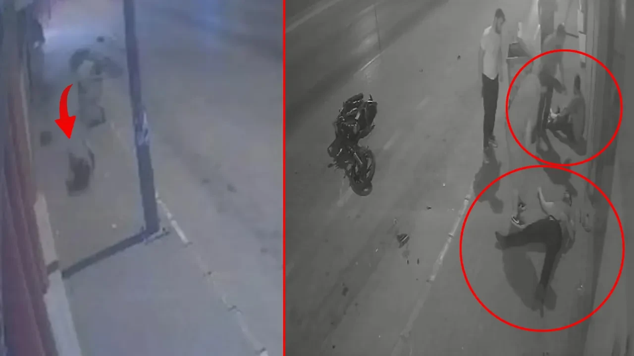 Damat adayı can verdiği kaza kamerada! 3 gün sonra düğünü vardı