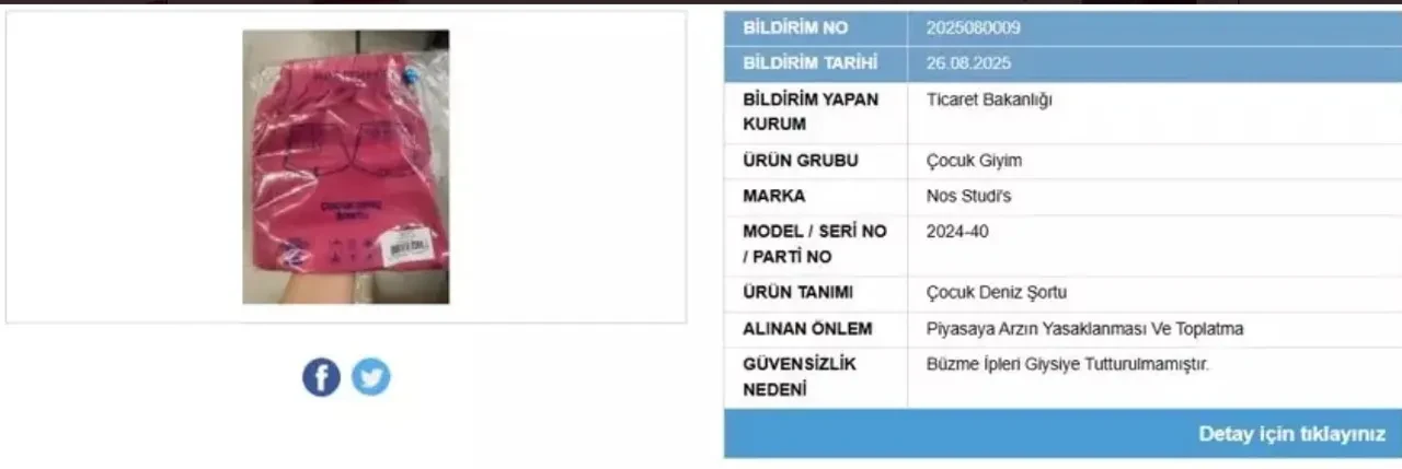 Ticaret Bakanlığı harekete geçti! Anne babalar dikkat! Piyasadan tek tek toplatılıyor