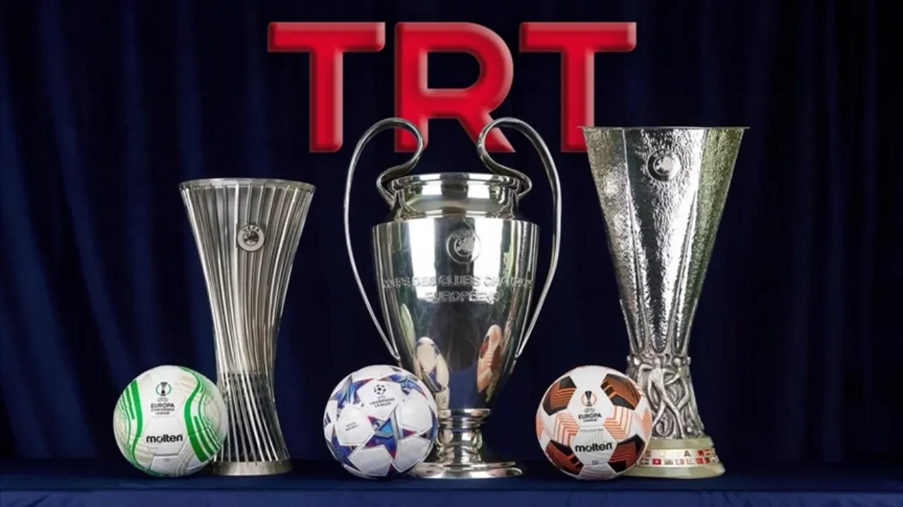TRT 1 maç izlemek için frekans bilgileri! Şifresiz UEFA Şampiyonlar Ligi ve Avrupa Ligi maçları izlenebilecek