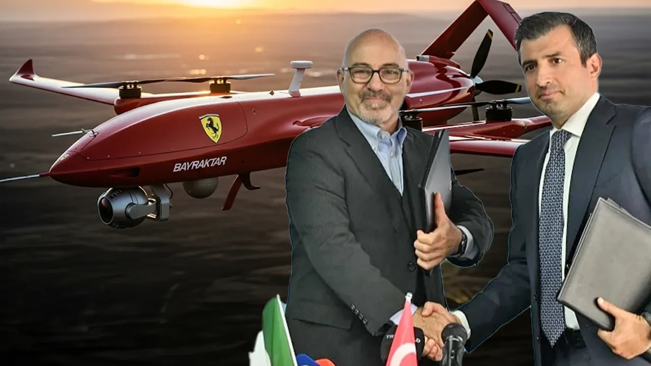 Baykar - Leonardo iş birliğine İtalyan işi övgü! Ferrari'ye benzettiler!