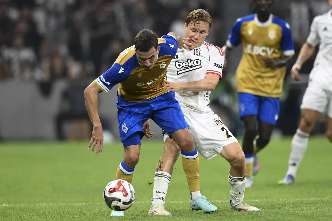 Beşiktaş Avrupa'ya veda etti! Lausanne turu geçti