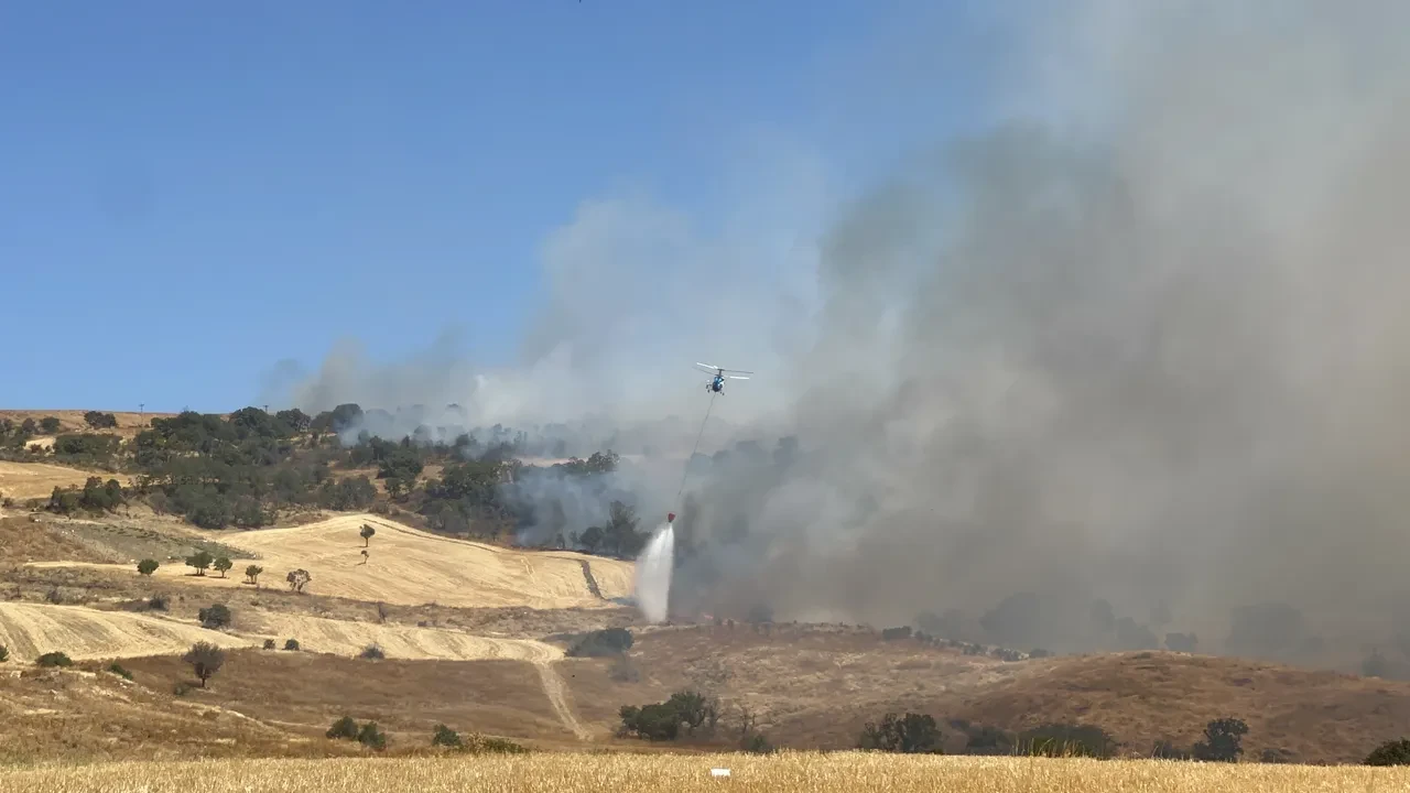 Çanakkale yangın söndürüldü mü son dakika? 28 Ağustos'ta Kemel köyünde yangın