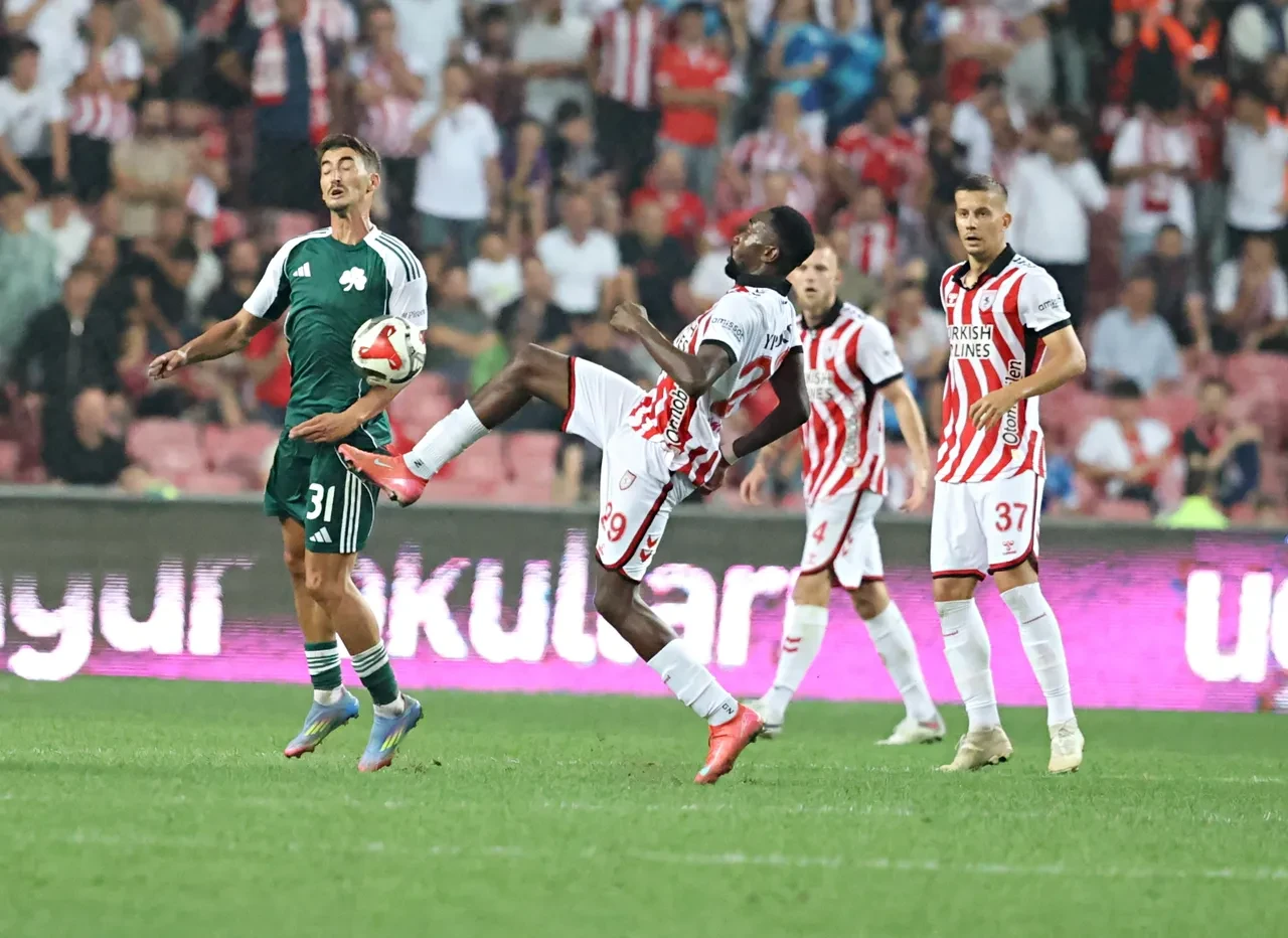 Samsunspor, Panathinaikos'u geçemedi! Avrupa Ligi'ne veda etti