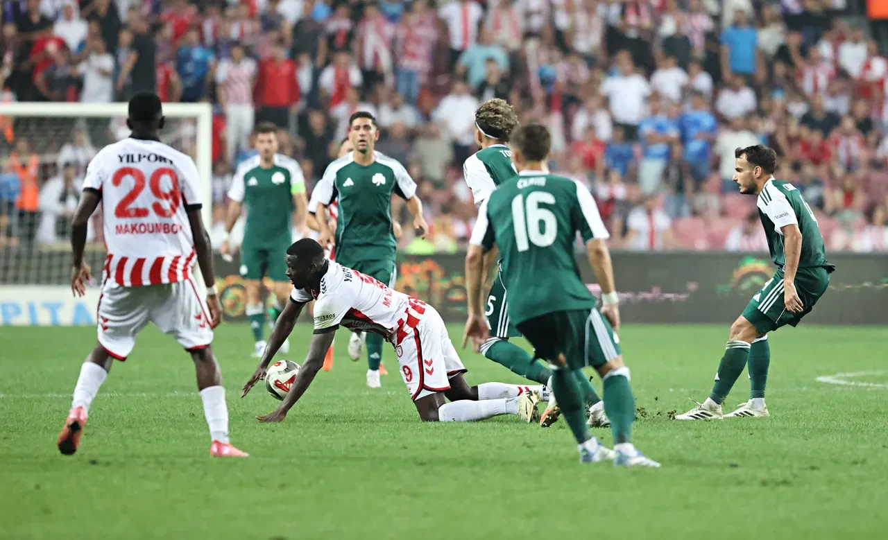 Samsunspor, Panathinaikos'u geçemedi! Avrupa Ligi'ne veda etti