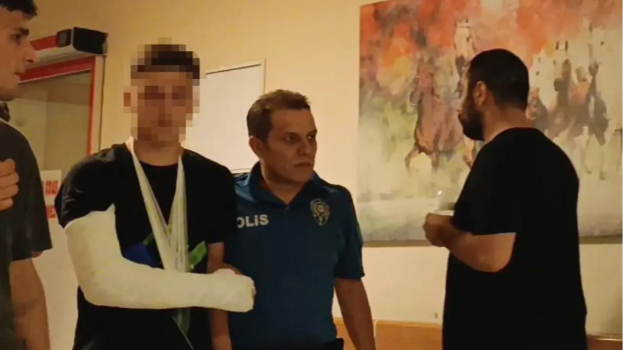 Laf atma kavgasında kan aktı! Dakikalarca kovaladı