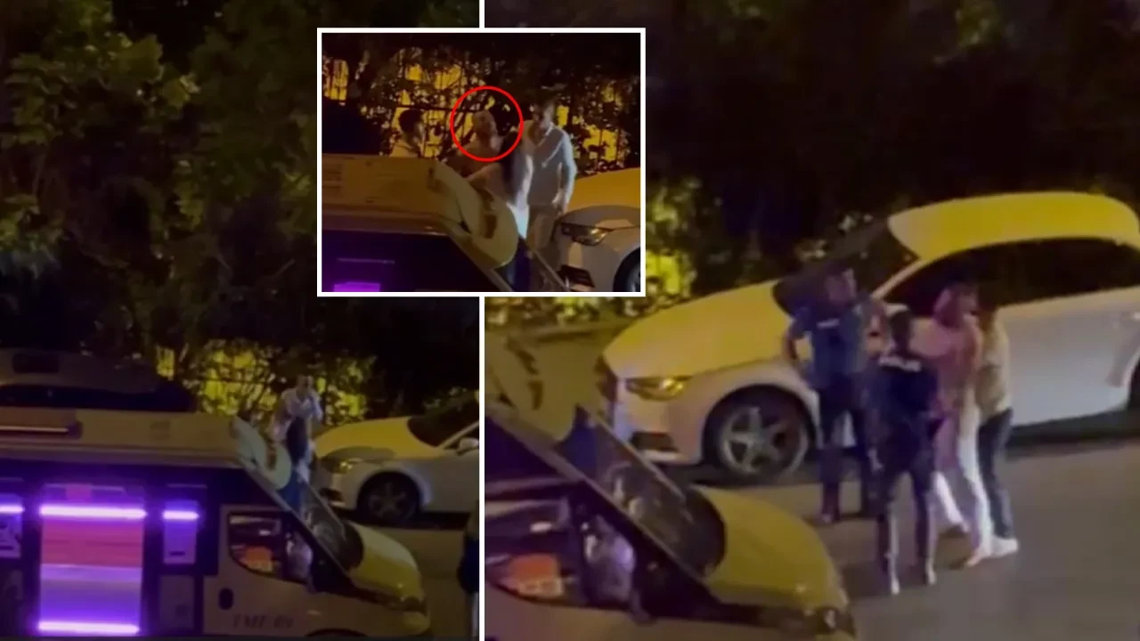 Sarhoş adam mahalleyi ayağa kaldırdı! Ortalık savaş alanına döndü